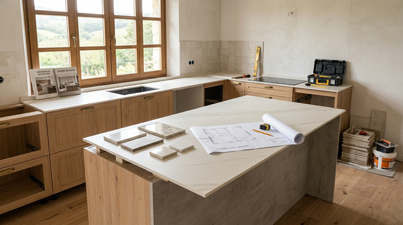 Reforma de cocina en Cantabria